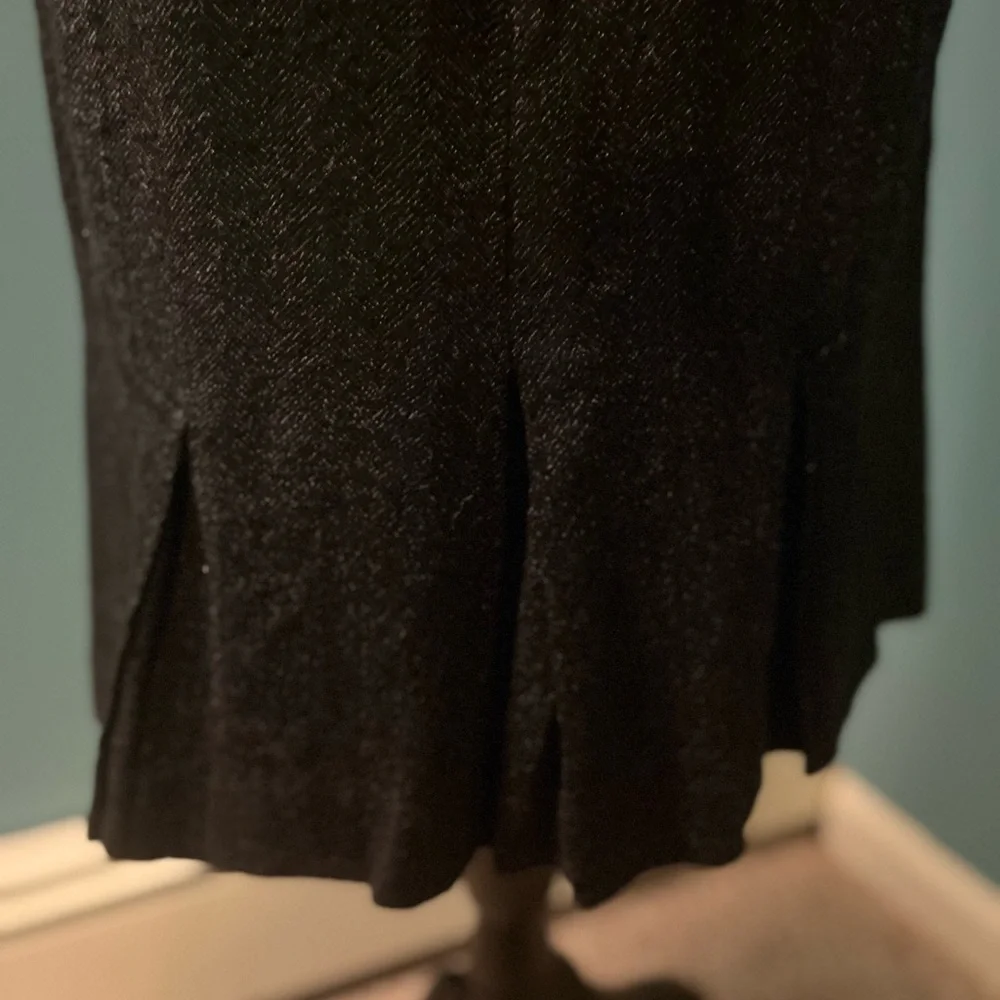 Ann Taylor Wool Blend Gray Skirt Size 12